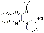 Cyclopropyl-(3-piperazin-1-yl-quinoxalin-2-yl)-aMine hydrochloride, 98+% C15H19N5, Molecular Weight 305.81 CAS#: 1185319-93-0