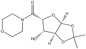 D-xylo-Pentodialdo-5,2-furanose, 4,5-O-(1-Methylethylidene)-1-C-4-Morpholinyl-,(5S)- CAS#: 1103738-19-7