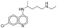 Desethyl Chloroquine-d4 CAS#: 1189971-72-9