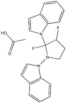 Difluoro-Biindolylpyrrolidine acetate CAS#: 1260251-26-0
