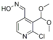 (E)-2-Chloro-3-(dimethoxymethyl)-isonicotinaldehyde oxime CAS#: 1186405-23-1