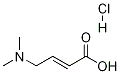 (E)-4-(diMethylaMino)but-2-enoic acid (Hydrochloride) CAS#: 1130155-48-4