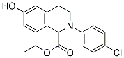 ETHYL 2-(4-CHLORO-PHENYL)-6-HYDROXY-1,2,3,4-TETRAHYDRO-ISOQUINOLINE-1-CARBOXYLATE CAS#: 1260643-22-8