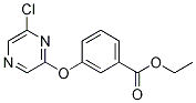 ETHYL 3-(6-CHLOROPYRAZIN-2-YLOXY)BENZOATE CAS#: 1086397-56-9
