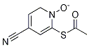 Ethanethioic Acid S-(4-Cyano-1-oxido-2-pyridinyl) Ester CAS#: 1186127-88-7