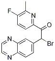 Ethanone, 2-broMo-1-(5-fluoro-6-Methyl-2-pyridinyl)-2-(6-quinoxalinyl)- CAS#: 1132610-54-8