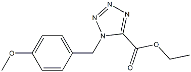 Ethyl 1-(4-methoxybenzyl)-1H-tetrazole-5-carboxylate CAS#: 70978-35-7