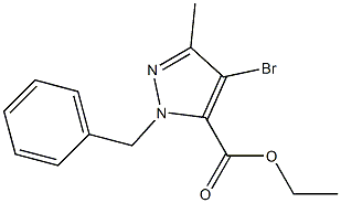 Ethyl 1-benzyl-4-broMo-3-Methyl-1H-pyrazole-5-carboxylate CAS#: 1352925-94-0