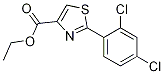 Ethyl 2-(2,4-dichlorophenyl)thiazole-4-carboxylate CAS#: 1185155-89-8