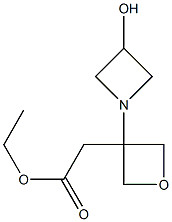 Ethyl 2-(3-(3-hydroxyazetidin-1-yl)oxetan-3-yl)acetate CAS#: 1207175-27-6