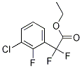 Ethyl 2-(3-chloro-2-fluorophenyl)-2,2-difluoroacetate CAS#: 1215205-78-9
