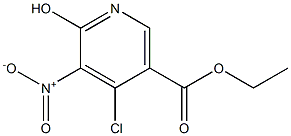 Ethyl 4-chloro-6-hydroxy-5-nitronicotinate, 97% CAS#: 1210835-74-7