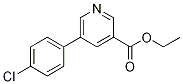Ethyl 5-(4-chlorophenyl)pyridine-3-carboxylate CAS#: 1258269-08-7