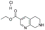 Ethyl 5,6,7,8-tetrahydro-1,7-naphthyridine-3-carboxylate hydrochloride CAS#: 1207175-08-3