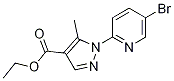 Ethyl1-(5-bromopyridin-2-yl)-5-methylpyrazole-4-carboxylate CAS#: 1150164-72-9