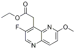Ethyl2-(3-fluoro-6-Methoxy-1,5-naphthyridin-4-yl)acetate CAS#: 1207621-43-9