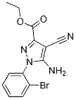 Ethyl5-amino-1-(2-bromophenyl)-4-cyanopyrazole-3-carboxylate CAS#: 1150163-97-5