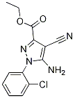 Ethyl5-amino-1-(2-chlorophenyl)-4-cyanopyrazole-3-carboxylate CAS#: 1150164-00-3