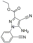 Ethyl5-amino-4-cyano-1-(2-cyanophenyl)pyrazole-3-carboxylate CAS#: 1150164-58-1
