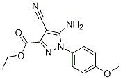 Ethyl5-amino-4-cyano-1-(4-methoxyphenyl)pyrazole-3-carboxylate CAS#: 1150164-12-7