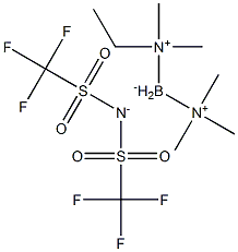 (Ethyldimethylammonio)(trimethylammonio)dihydroborate bis(trifluoromethylsulfonyl)amide CAS#: 1204485-05-1