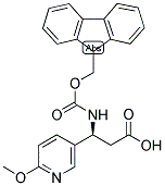 FMOC-(S)-3-AMINO-3-(6-METHOXY-3-PYRIDYL)-PROPIONIC ACID CAS#: 1217771-73-7