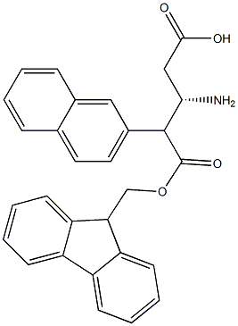 FMoc-(S)-3-AMino-4-(2-naphthyl)-butyric acid CAS#: 1186216-21-6