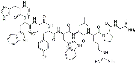 FOR-HIS-TRP-SER-TYR-D-TRP-LEU-ARG-PRO-GLY-NH2 CAS#: 1217449-28-9