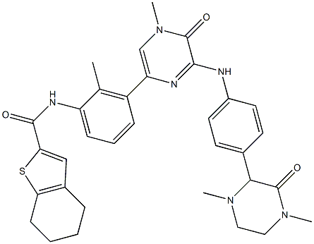 GDC-0834 (RaceMate) CAS#: 1133432-46-8