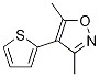 Isoxazole, 3,5-diMethyl-4-(2-thienyl) CAS#: 1121529-18-7