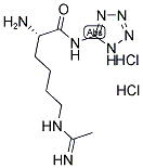 L-N6-(1-IMINOETHYL) LYSINE 5-TETRAZOLE AMIDE, DIHYDROCHLORIDE CAS#: 1322625-19-3