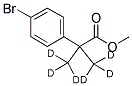 METHYL 2-(4-BROMOPHENYL)-2,2-DI-(METHYL-D3)ACETATE CAS#: 1185004-76-5