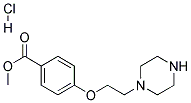 METHYL 4-(2-PIPERAZINOETHOXY)BENZENECARBOXYLATE HYDROCHLORIDE CAS#: 1170473-34-3