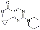 METHYL 4-CYCLOPROPYL-2-(PIPERIDIN-1-YL)PYRIMIDINE-5-CARBOXYLATE CAS#: 1072944-55-8