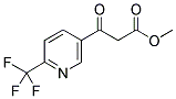 METHYL 6-(TRIFLUOROMETHYL)NICOTINOYLACETATE CAS#: 1346534-09-5