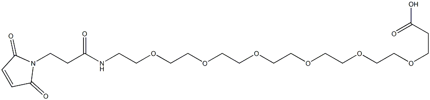 Mal-PEG6-COOH CAS#: 1334177-79-5