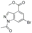 Methyl 1-Acetyl-6-broMo-1H-indazole-4-carboxylate CAS#: 1346597-55-4