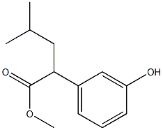 Methyl 2-(3-hydroxyphenyl)-4-Methylpentanoate CAS#: 1257397-44-6