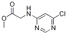 Methyl 2-(6-chloro-4-pyriMidinylaMino)acetate, 96% CAS#: 1086386-57-3