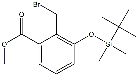 Methyl 2-(Bromomethyl)-3-((Tert-Butyldimethylsilyl)Oxy)Benzoate CAS#: 1323407-17-5