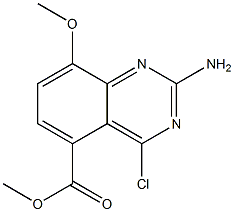 Methyl 2-aMino-4-chloro-8-Methoxyquinazoline-5-carboxylate CAS#: 1352925-79-1