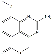 Methyl 2-aMino-8-Methoxyquinazoline-5-carboxylate CAS#: 1352925-69-9