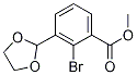 Methyl 2-broMo-3-(1,3-dioxolan-2-yl)benzoate CAS#: 1269411-36-0