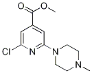 Methyl 2-chloro-6-(4-methylpiperazin-1-yl)isonicotinate CAS#: 1227954-55-3