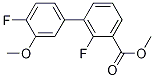 Methyl 2-fluoro-3-(4-fluoro-3-Methoxyphenyl)benzoate CAS#: 1381944-46-2