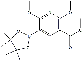 Methyl 2,6-diMethoxy-5-(4,4,5,5-tetraMethyl-1,3,2-dioxaborolan-2-yl)nicotinate CAS#: 1220423-76-6