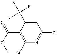 Methyl 2,6-dichloro-4-(trifluoromethyl)nicotinate CAS#: 1130344-76-1