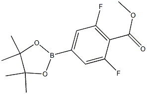 Methyl 2,6-difluoro-4-(4,4,5,5-tetramethyl-1,3,2-dioxaborolan-2-yl)benzoate CAS#: 1321613-00-6