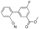 Methyl 3-(2-cyanophenyl)-5-fluorobenzoate CAS#: 1352318-48-9