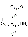 Methyl 3-(3-amino-5-methoxypyridin-4-yl)acrylate CAS#: 1045858-57-8